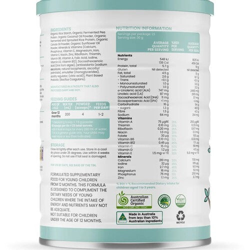 Sprout Organic Plant Based Toddler Drink 700g