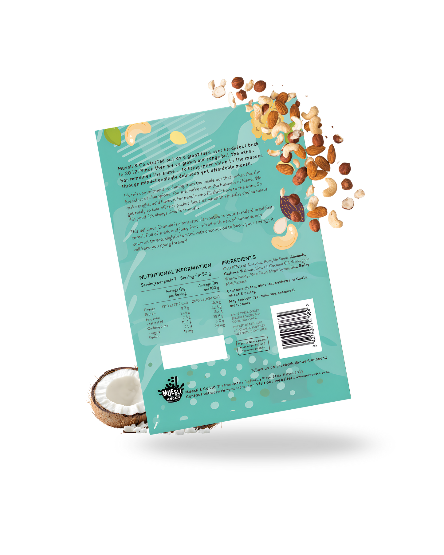 Cashew & Coconut Granola