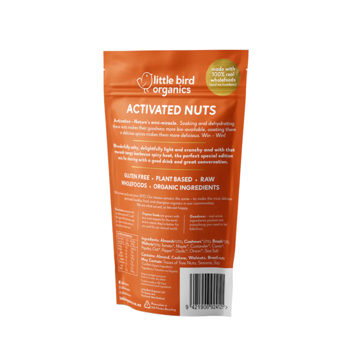 Activated Nuts | Spicy Barbecue