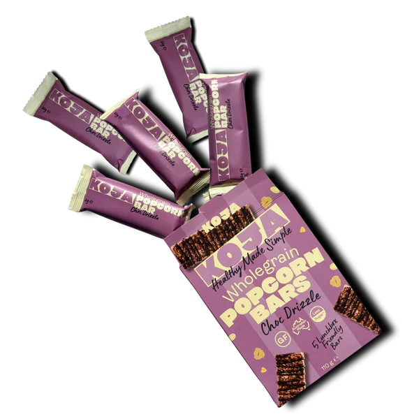 Wholegrain Popcorn Bar | Choc Drizzle