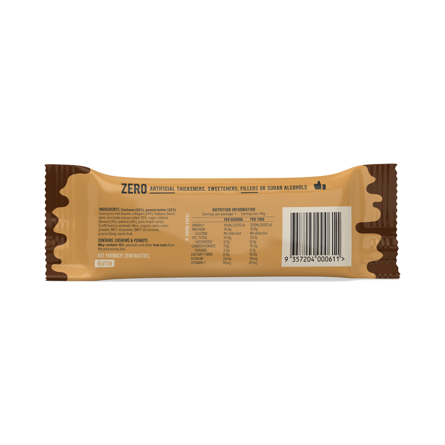 Collagen Protein Bar | Choc Peanut Butter