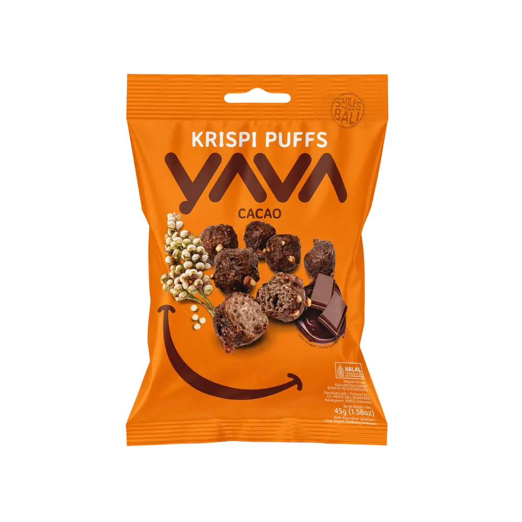 Sorghum Krispi Puffs | Cacao