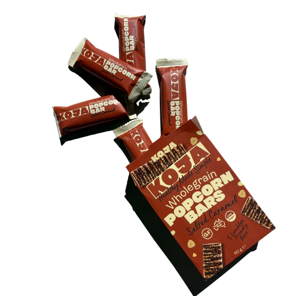 Wholegrain Popcorn Bar | Salted Caramel