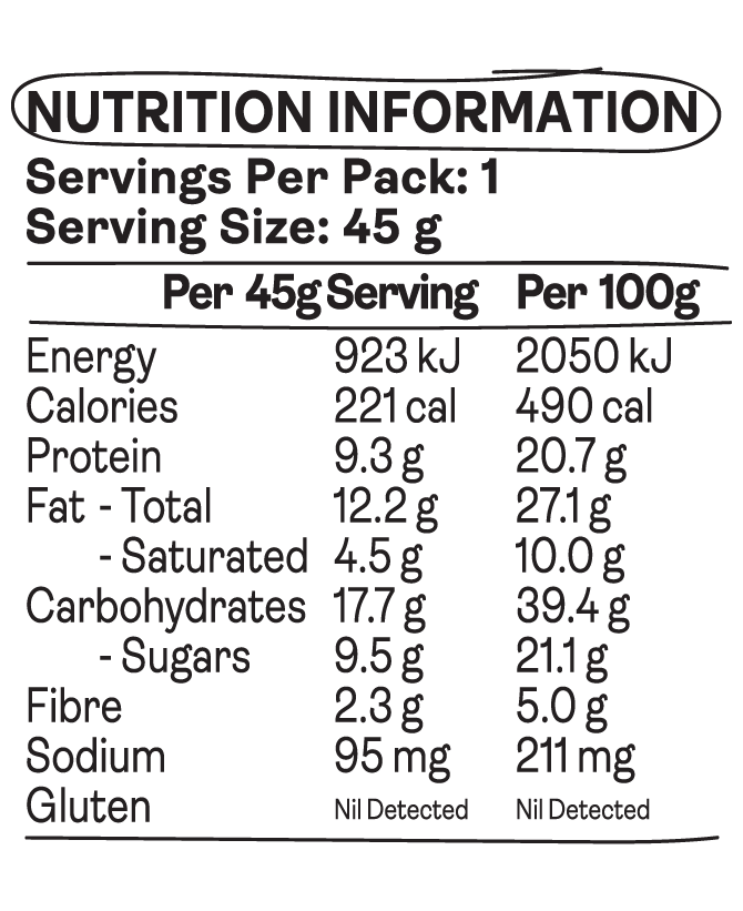 Choc Protein Bar | Peanut Fudge