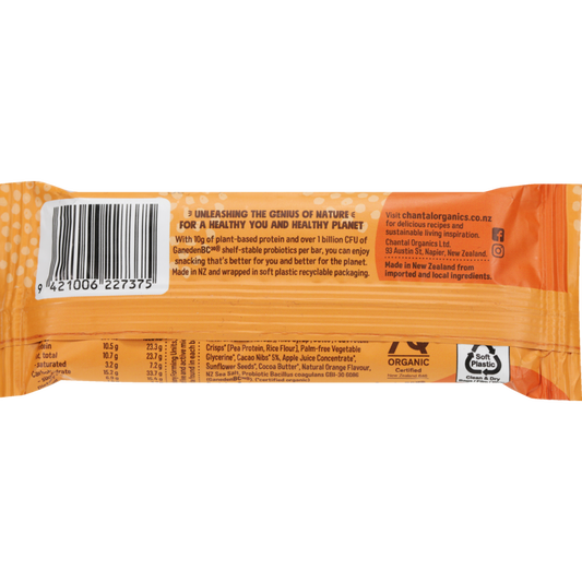 Probiotic Protein Bar | Orange Cacao