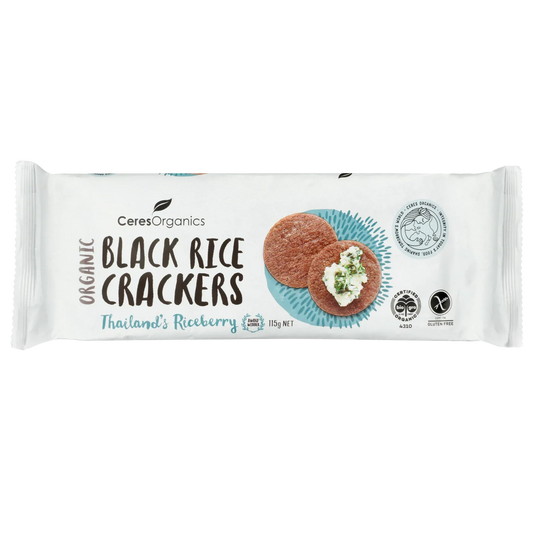 Black Rice Crackers | Original