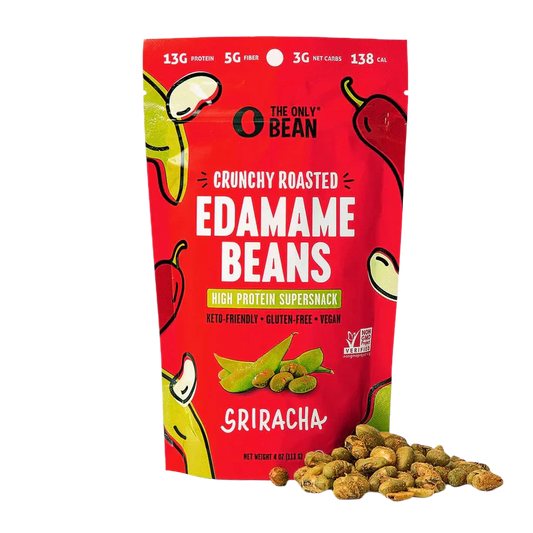 Crunchy Roasted Edamame Beans | Sriracha