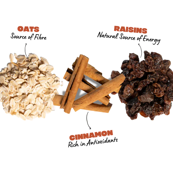 Oat Bar | Cinnamon & Raisin