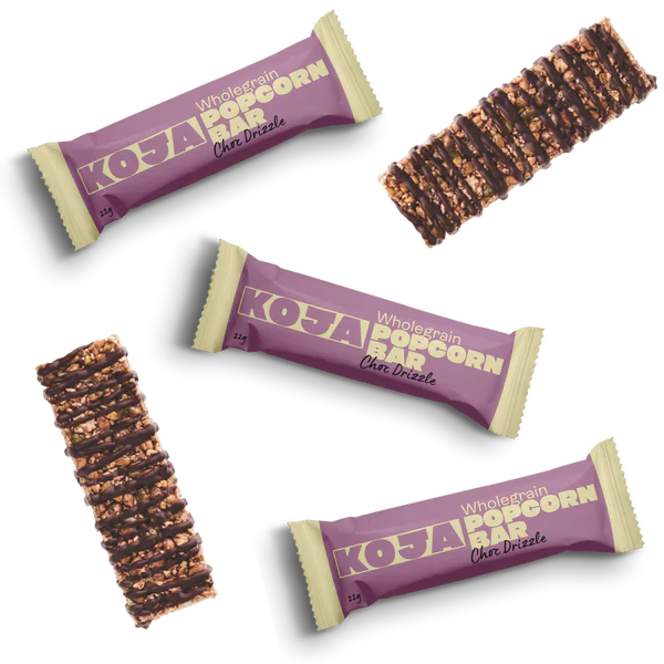 Wholegrain Popcorn Bar | Choc Drizzle