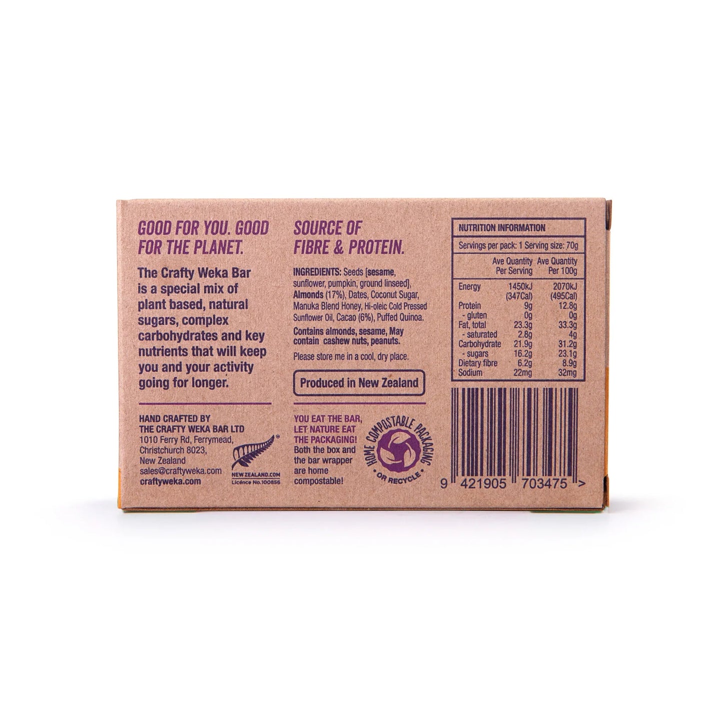 Snack Bar | Almond and Cacao