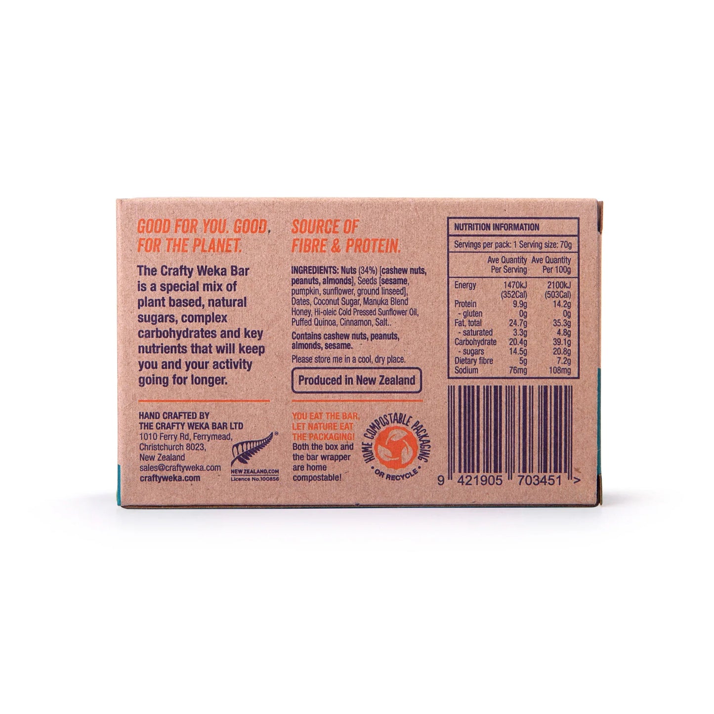 Snack Bar | Nutty Caramel