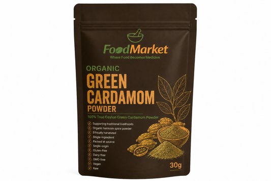 Organic Green Cardamom (pods & powder)