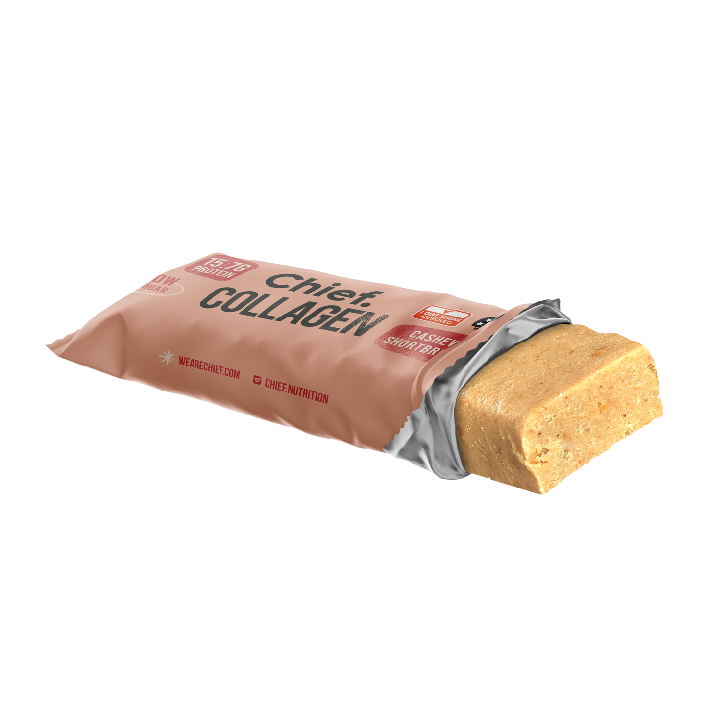 Collagen Protein Bar | Cashew Shortbread