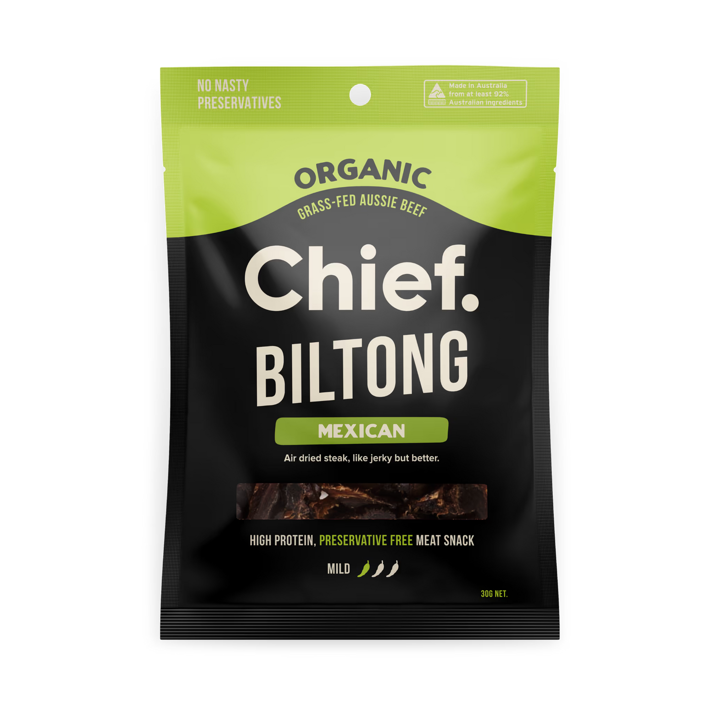 Organic Biltong | Mexican (Chipotle & Lime)