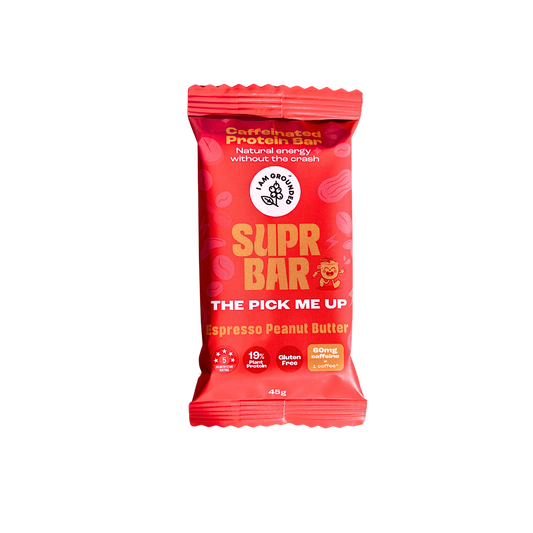 Caffeinated Protein Bar | Espresso Peanut Butter
