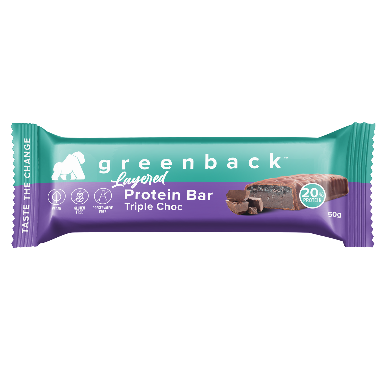 Layered Protein Bar | Triple Choc