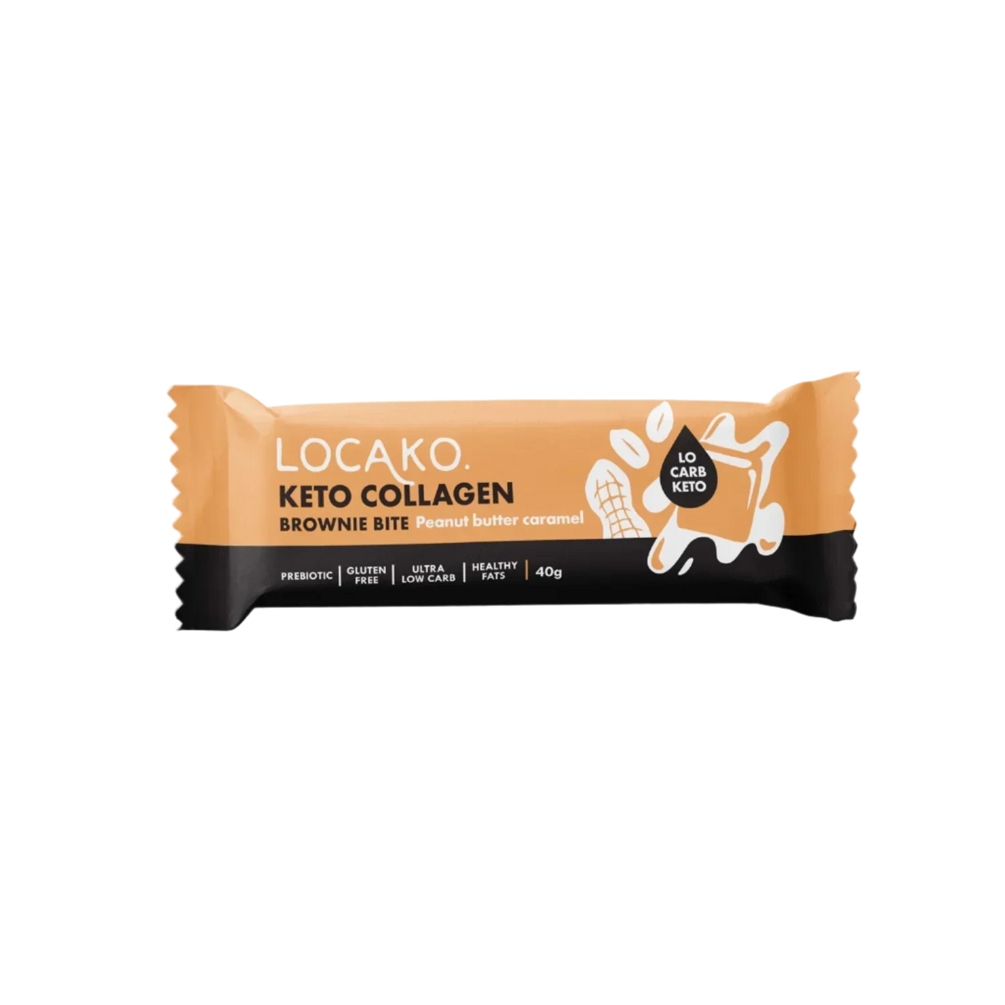 Collagen Brownie Bar | Peanut Butter Caramel