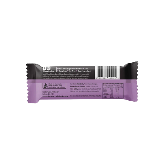 Collagen Brownie Bar | Vanilla Hazelnut