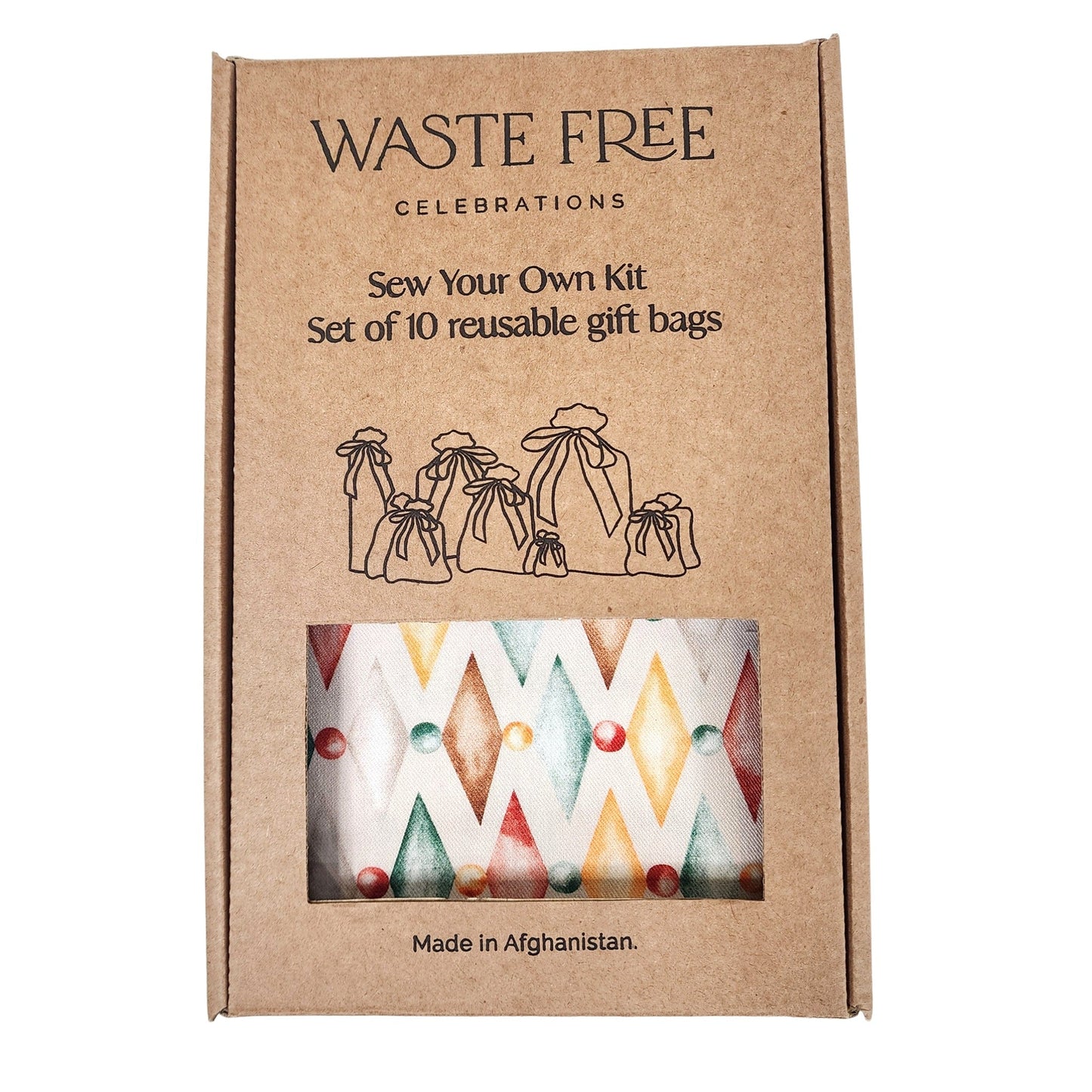 Nutcracker Harlekin (SYO Reusable Gift Bag Set)