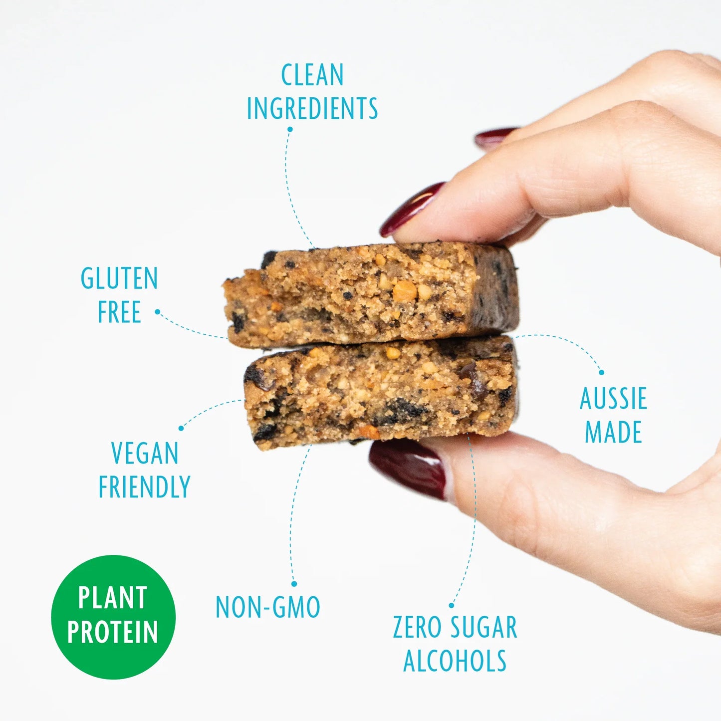 Protein Slice | Cookies No Cream Blondie