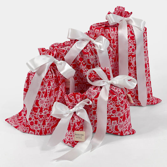 Scandi Rensdyr (Reusable Gift Bag Set)