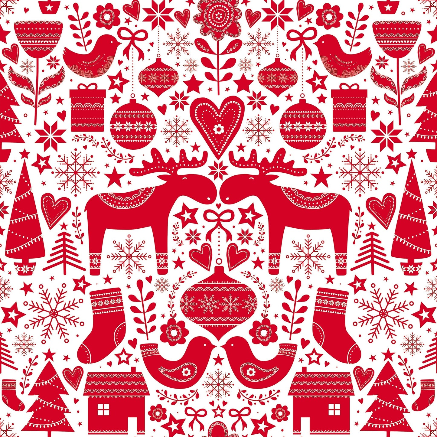 Scandi Rensdyr (SYO Reusable Gift Bag Set)