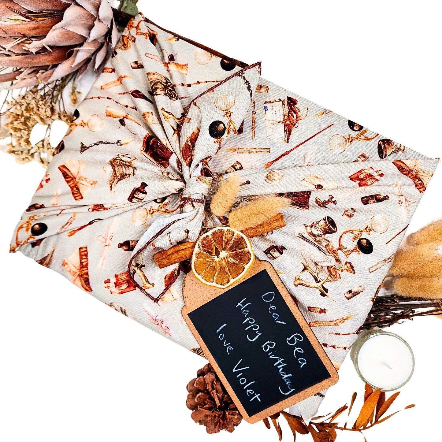 Tu Optimus Optimum - 4 Furoshiki Gift Wraps