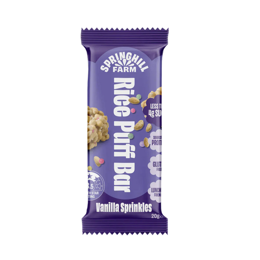 Rice Puff Bar | Vanilla Sprinkles