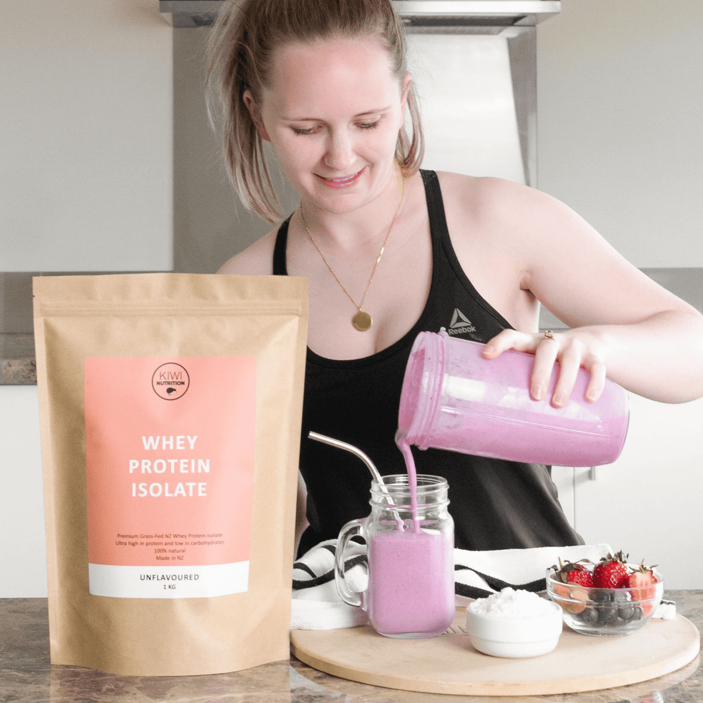 Whey Protein Isolate - Unflavoured 1kg