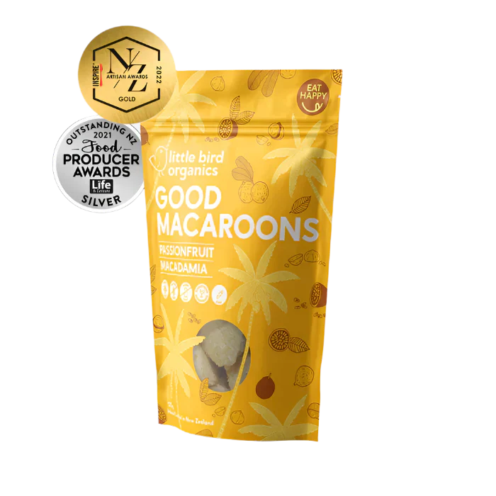 Macaroons | Passionfruit & Macadamia